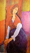 Portrait of Jeanne Hebuterne Amedeo Modigliani